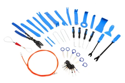 Imagen del producto de Kit de 42 piezas para reparación de automóviles, ideal para montaje y desmontaje