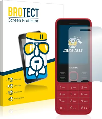 Produktbild von BROTECT Schutzglas für Nokia 150 2020 Schutzfolie Panzer Folie Glas Display Schutz klar