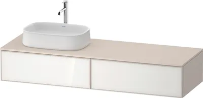 Produktbild von DURAVIT ZE4814L64830000 Konsolen-WTU wandhängend Zencha 550x1