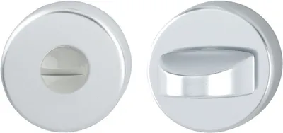 Zdjęcie produktu dla Para rozetek do kluczy 42KVS aluminiowa płyta tylna F1 9mm SK/OL rd.HOPPE