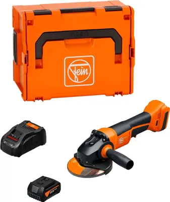 Produktbild von Winkelschleifer FEIN CCG 18-125-10 PD AS (1 x 5,0 Ah + GAL1880CV + L-Boxx 238)