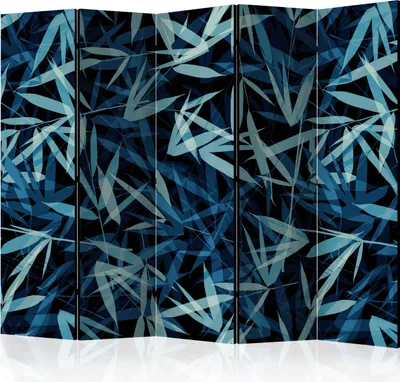 Produktbild von 5-teiliger Doppelseitiger Vlies Paravent - Wild Nature at Night II 225x172 cm b-A-0206-z-c
