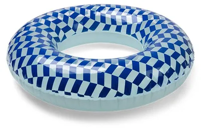 Produktbild von Swim Essentials Schwimmring – Blau – Checkmate – Ø 90 cm