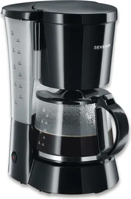 Produktbild von SEVERIN Kaffeemaschine KA 4479  aus Kunststoff, schwarz Filterkaffeemaschine Kaffeemaschine Filterkaffee Kaffeezubereiter Filterkaffeemaschine