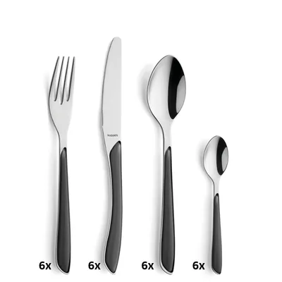 Produktbild von Kuppels 24-tlg. Besteckset PRISMA