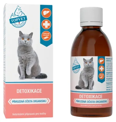 Topvet Detoxikace pro kočky 200 ml - Green idea