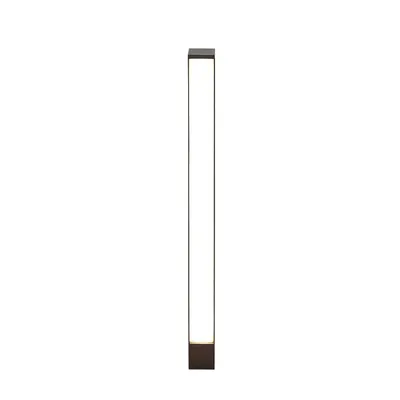 Produktbild von Lucande LED-Wegeleuchte Lirka, dunkelgrau, Metall, 60 cm