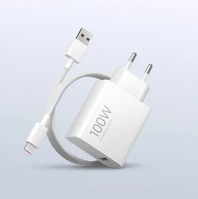 Produktbild von Original Xiaomi Mi, Poco, Redmi Note HyperCharge Adapter 100W GaN Ladegerät mit 1M USB-C Ladekabel