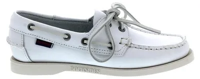 Produktbild von Sebago Docksides Segelschuhe 7000530-911, Glattleder, Weiß 42