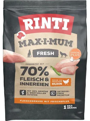 Produktbild von Rinti Max-I-Mum Huhn – getreidefreies Trockenfutter 1 kg