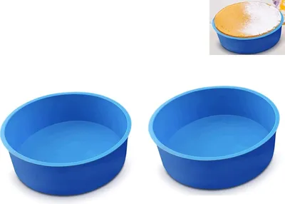 Produktbild von Runde Silikon-Backform 2 Stück 16.5cm Kuchenform