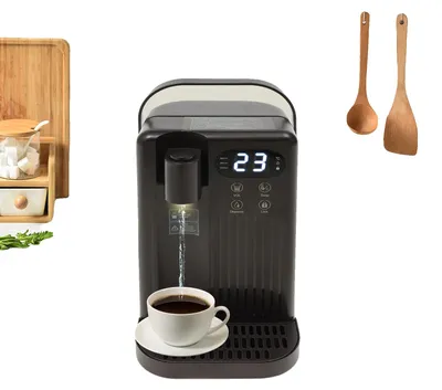 Produktbild von Heißwasserspender, 2200W, 3L Kapazität, Temperaturbereich 25-99°C, Touchscreen-Steuerung, Tischdesign