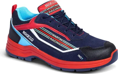 Immagine prodotto di Scarpa di sicurezza Sparco 07537MR Indy Sanremo ESD S3S SR, blu/rosso, 43