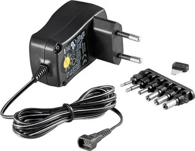 Immagine prodotto di Alimentatore switching stabilizzato 3-12 V, ecologico, 600 mA