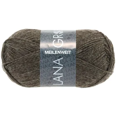 Produktbild von Lana Grossa - Meilenweit 4-fach 50g 1305 graubraun