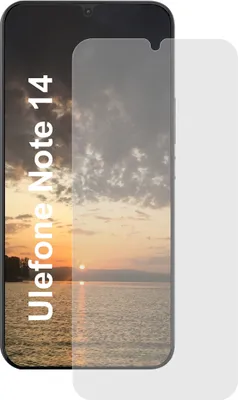 Zdjęcie produktu dla 3x folia pancerna premium do Ulefone Note 14 crystal clear screen protector - folia ochronna