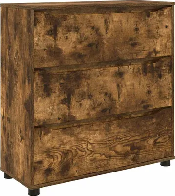 Obrázok produktu pre vidaXL Úložná skriňa z dymového duba 80 x 31 x 81 cm