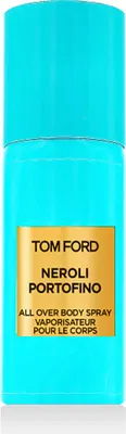Produktbild von TOM FORD Neroli Portofino All Over Body Spray, 150 ml, Auffrischend, Universal, Bergamotte, Lavendel, Zitrone, Mandarine, Myrte, Orange, Rosmarin, Jasmin, Neroli, Orangenblüte, Ambra, Ambrette