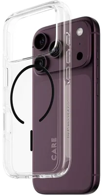 Zdjęcie produktu dla PanzerGlass CARE™ by ® Urban Explorer Case Transparent w. Black MagSafe iPhone 18 Pro | 17 Pro, Pokrowiec, Apple - iPhone 18 Pro, Apple - iPhone 17 Pro, Przezroczysty