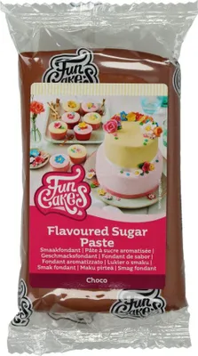 Produktbild von FunCakes Geschmacksfondant Choco 250g