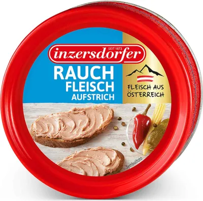 Produktbild von Inzersdorfer Rauchfleischaufstrich 80g