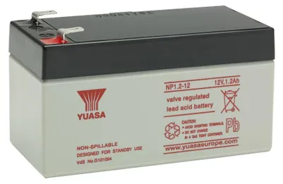 Obrázek produktu pro YUASA pomocná startovací baterie 12 V 1 Ah