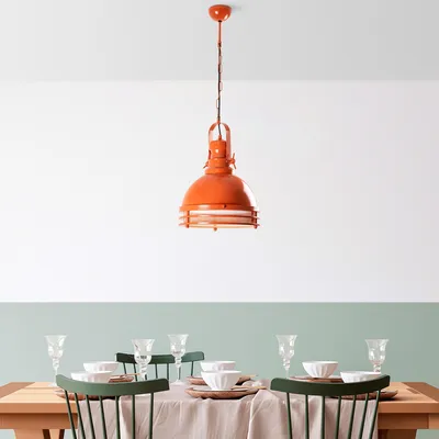 Produktbild von Opviq, Saglam 3762 - Orange, Kronleuchter, METALLKÖRPER, Orange, 30 x 30 x 90 cm