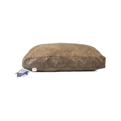 Zdjęcie produktu dla Lets Sleep Plush Pillow legowisko dla psa taupe, rozmiar: M
