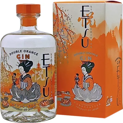 Produktbild von ETSU Double Orange Gin | Limited Edition | 0,7l. Flasche in Box