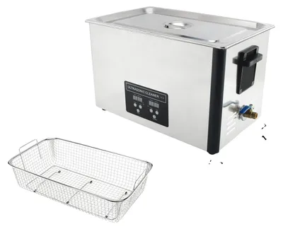 Obrázek produktu pro Ultrazvuková myčka, frekvence 40 kHz, digitální displej, 30 l – 220 V, EU-a