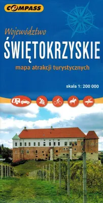 Immagine prodotto di Mappa delle attrazioni turistiche di Świętokrzyskie voivodship 1:200 000