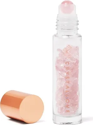 Produktbild von CRYSTALLOVE - Fľaštička z ružového kremeňa na 10 ml oleja