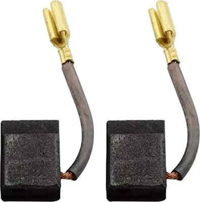 Produktbild von 2x Kohlebürsten für DeWalt Meißelhammer D25313K D25304K 102481K / Motorkohlen Kohlestifte Schleifkohlen 5,2x9,5mm