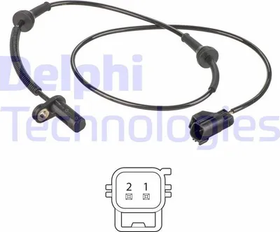 Produktbild von DELPHI ABS Sensor Raddrehzahl für VOLVO XC90 I (275) SS20569