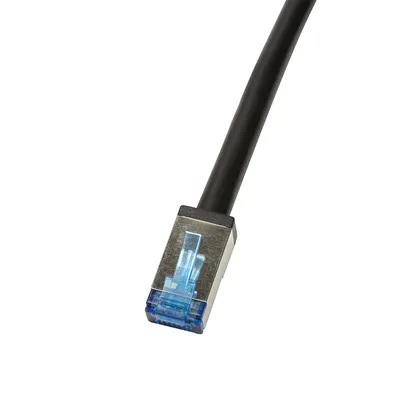Produktbild von LogiLink Patchcabel Outdoor CAT6a S/FTP 2m schwarz