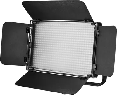 Produktbild von Walimex pro LED Niova 600 Plus Daylight Videoleuchte 36 W, dimmbare Flächenleuchte, professionelle Leuchte mit Tageslicht, Studioleuchte mit Fernbedienung