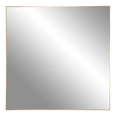 Obrázek produktu pro Zrcadlo Jersey čtvercové zlaté 60cm
