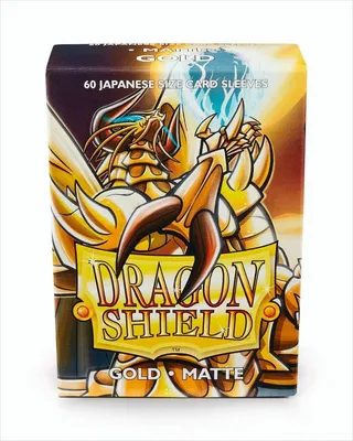 Immagine prodotto di Manicotti giapponesi Dragon Shield oro opaco (60ct)