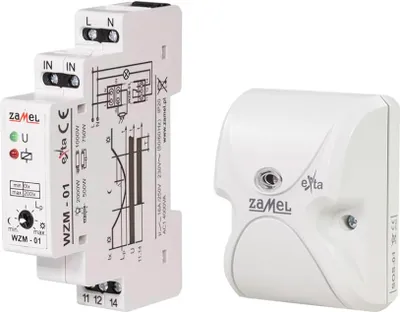 Produktbild von Zamel Dämmerungsschalterset mit Lichtsensor WZM-01/SOS