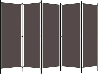 Obrázok produktu pre vidaXL 5-dielna priečka do izby antracit 250x180 cm