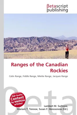 Produktbild von Ranges of the Canadian Rockies