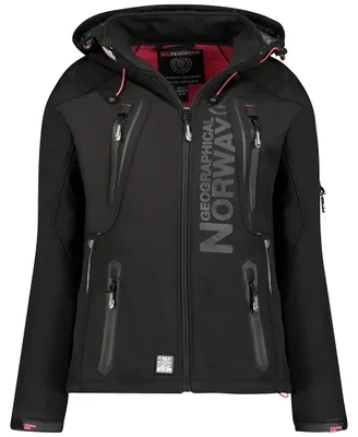Obrázek produktu pro Geographical Norway Dámská softshellová bunda TISLANDE Černá velikost S (WU4016F/GN-BLACK)