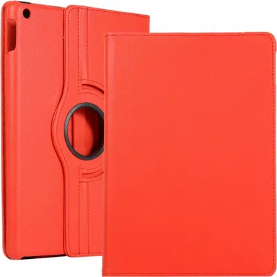 Produktbild von Mobigear DuoStand iPad 7 (2019) Hülle Drehbare Klapphülle - Rot