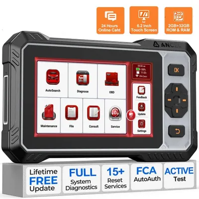 Imagen del producto de Escáner de autodiagnóstico OBD2 - Herramienta de diagnóstico automotriz - Escáner de códigos de error - Dispositivo de diagnóstico