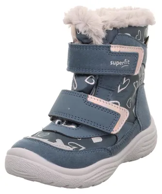 Produktbild von Superfit Mädchen CRYSTAL warm gefütterte Gore-Tex Stiefel, BLAU/SILVER 8020
