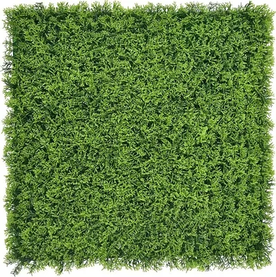 Produktbild von Kunsthecke Zypresse - 100 x 100 cm - Künstlicher Efeü - Wandpaneel - Balkon Sichtschutz