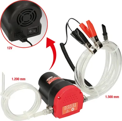 Obrázok produktu pre KS Tools Elektrické sacie a prečerpávacie čerpadlo