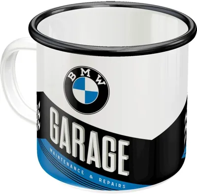 Image de Nostalgic-Art - Gobelet en émail - BMW - Garage BMW