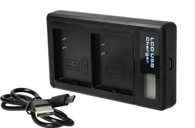 Produktbild von vhbw Dual USB Ladegerät kompatibel mit Netgear / Arlo VMC4040P, VMS5140, VMA5400-10000S Kamera/Akku - Ladeschale, Ladeanzeige, 4,35 V