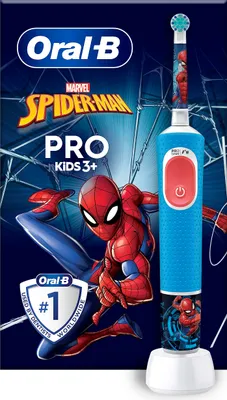 Zdjęcie produktu dla Szczoteczka elektryczna Vitality Pro Kids Spiderman HBOX